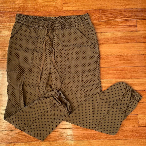Anthropologie flocked joggers - Picture 4 of 5